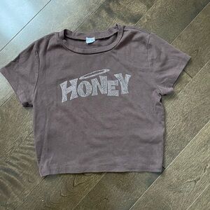 Garage Chocolate Brown Tee